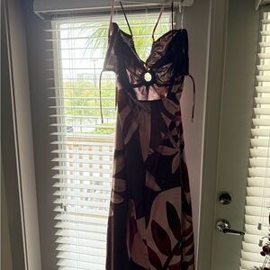 Peppermayo Floral Dress with Spaghetti Straps